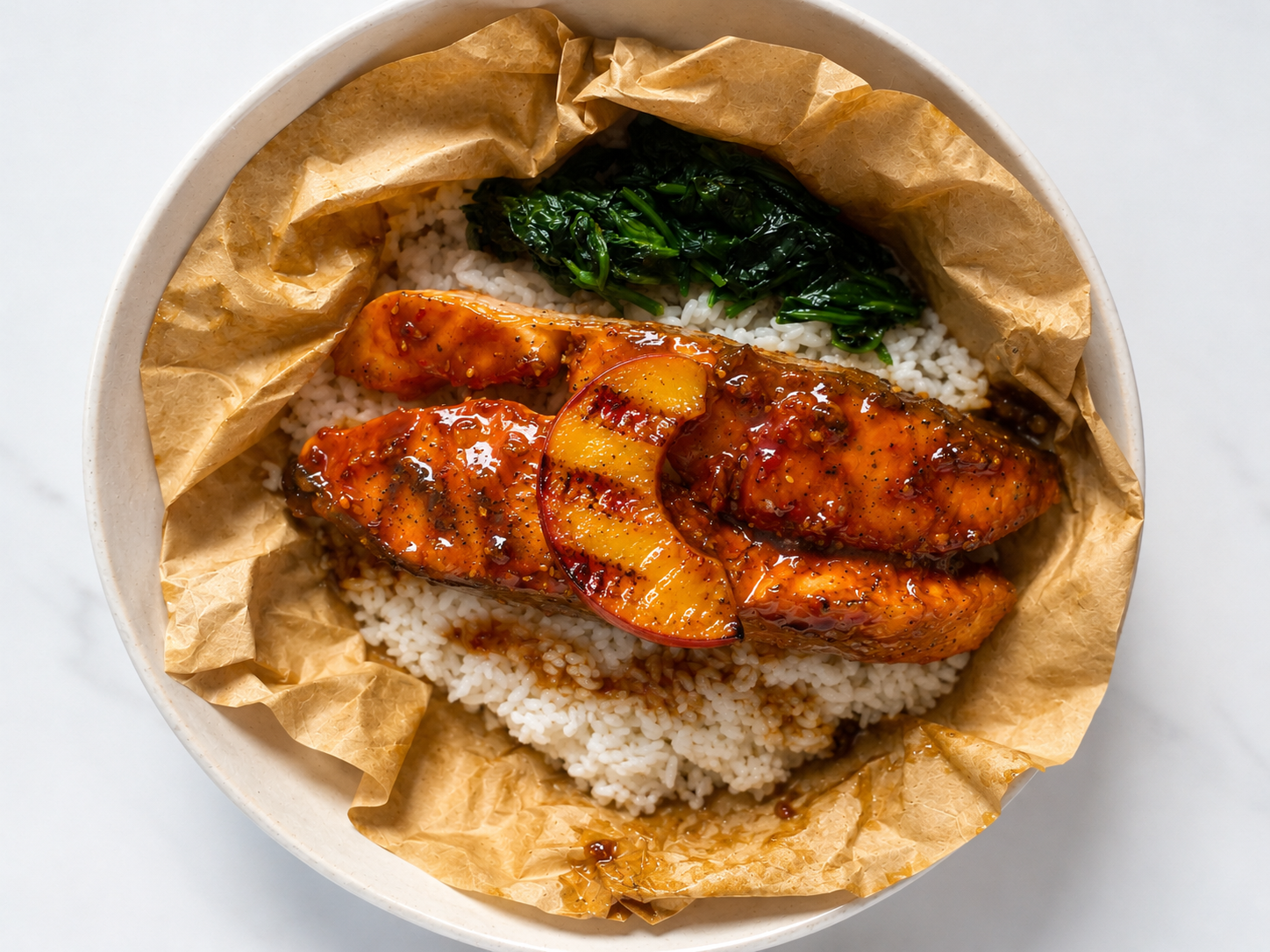 Tabañero Peach Bourbon Salmon