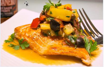 Spicy Tabañero Salmon Puttanesca