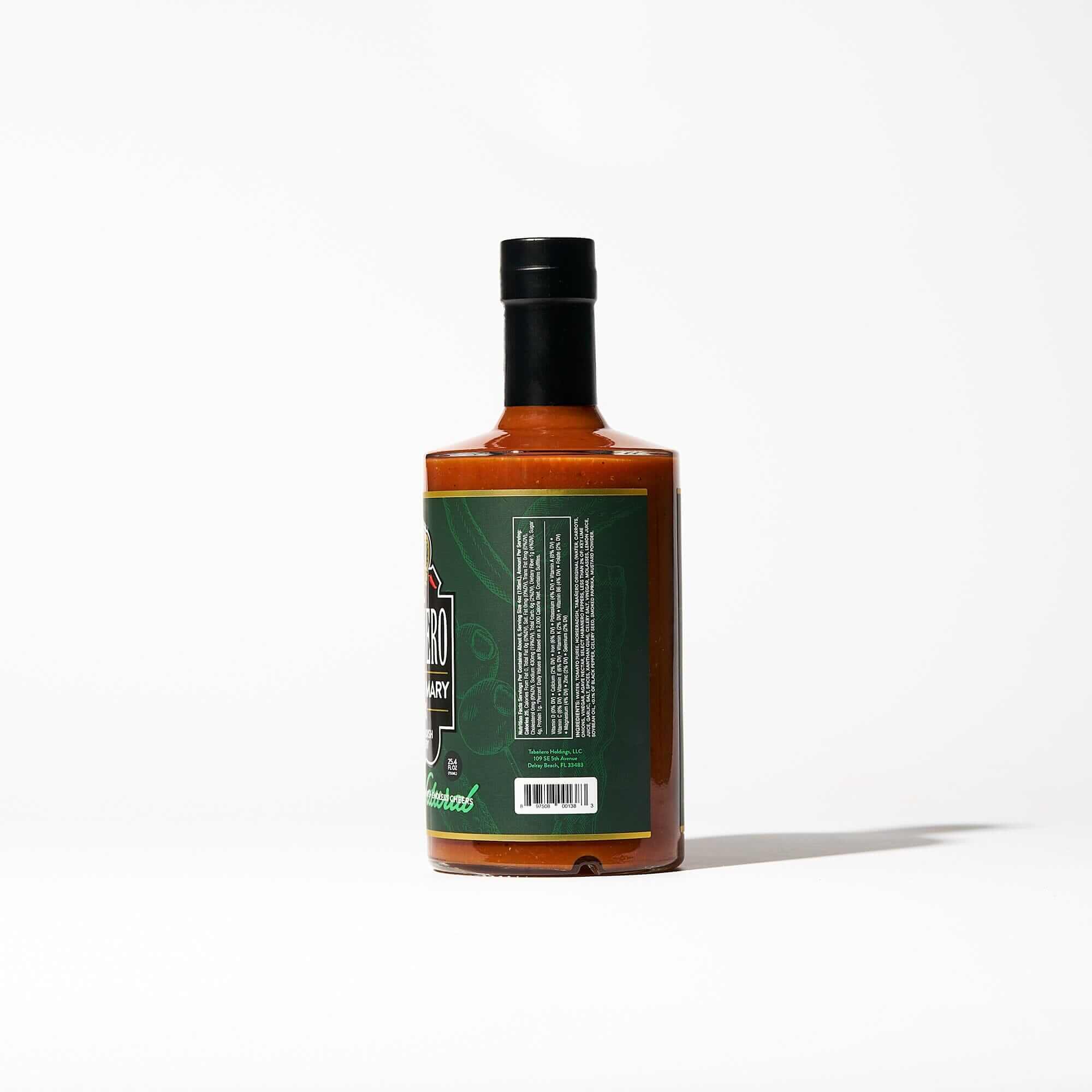 TabaƱero Bloody Mary Mix Horseradish and Celery Kosher Gluten-Free All-Natural