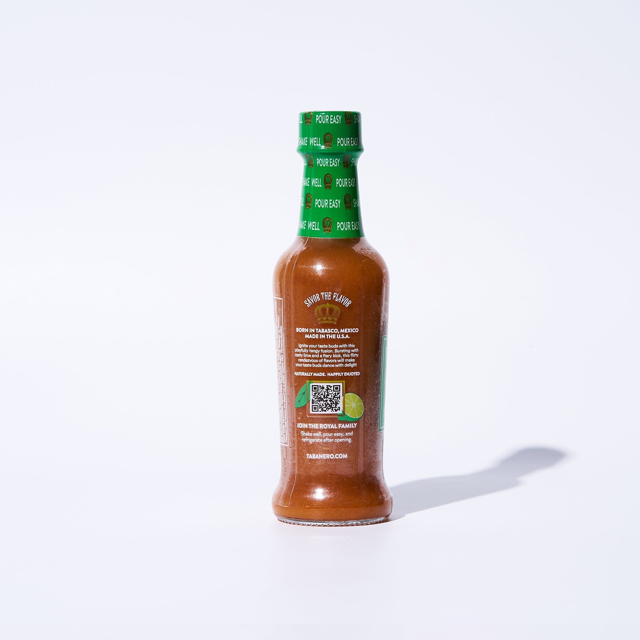 TabaƱero Key Lime Habanero Kosher Gluten-Free Vegan All-Natural Hot Sauce