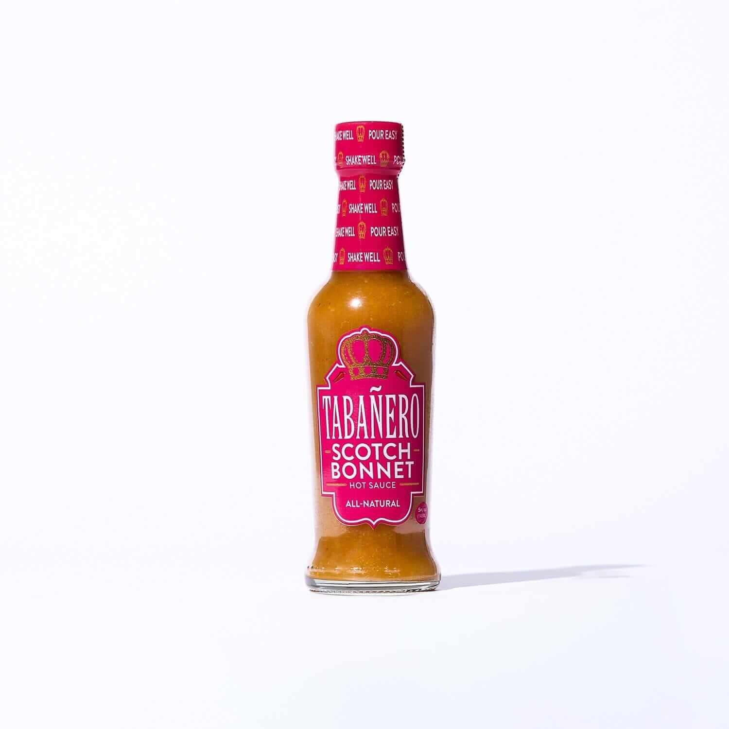 Tabañero Scotch Bonnet Kosher Gluten-Free Vegan All-Natural Hot Sauce