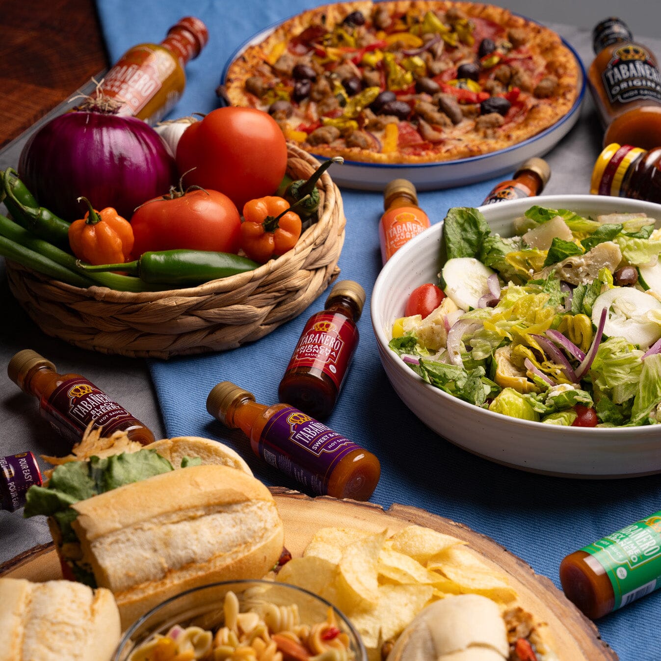 Tabañero Kosher Gluten-Free Vegan All-Natural Hot Sauce Minis