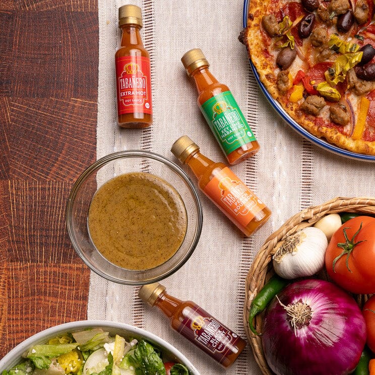 Tabañero Peach Bourbon Kosher Gluten-Free Vegan All-Natural Sriracha Honey Mini