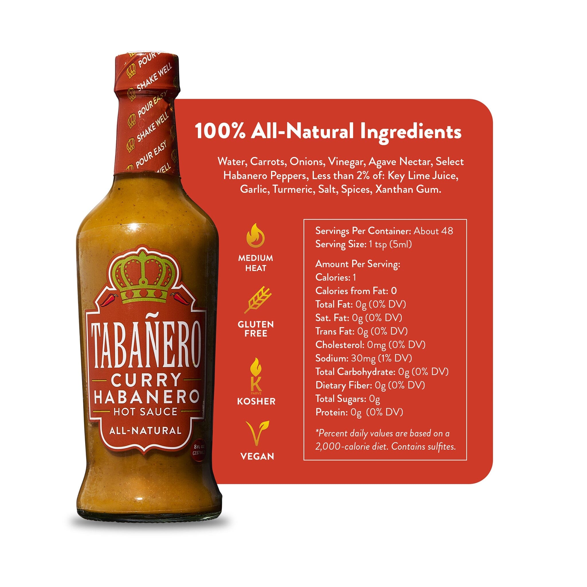 Curry Habanero (8 oz.) - Tabanero