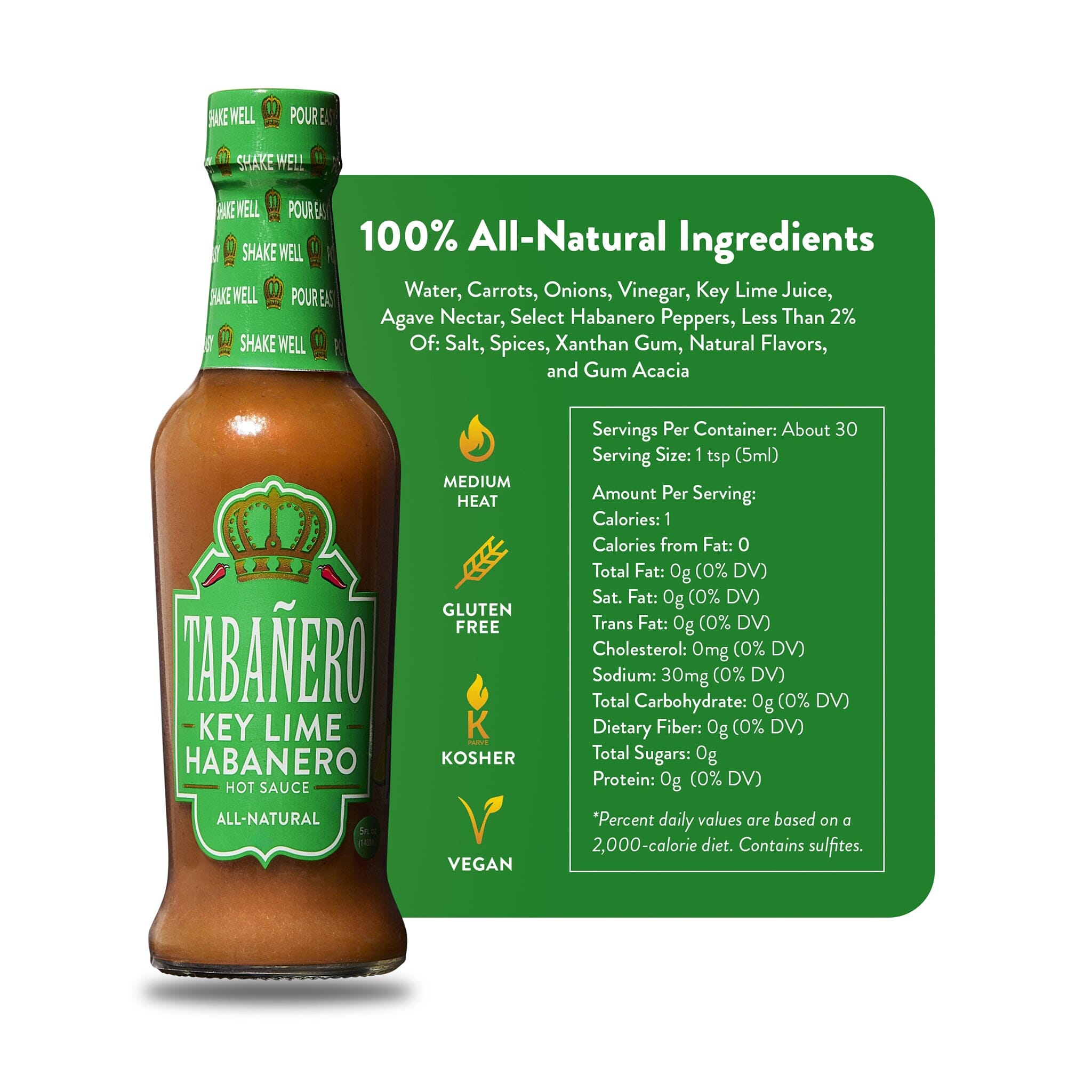 Key Lime Habanero (5 oz.) - Tabanero