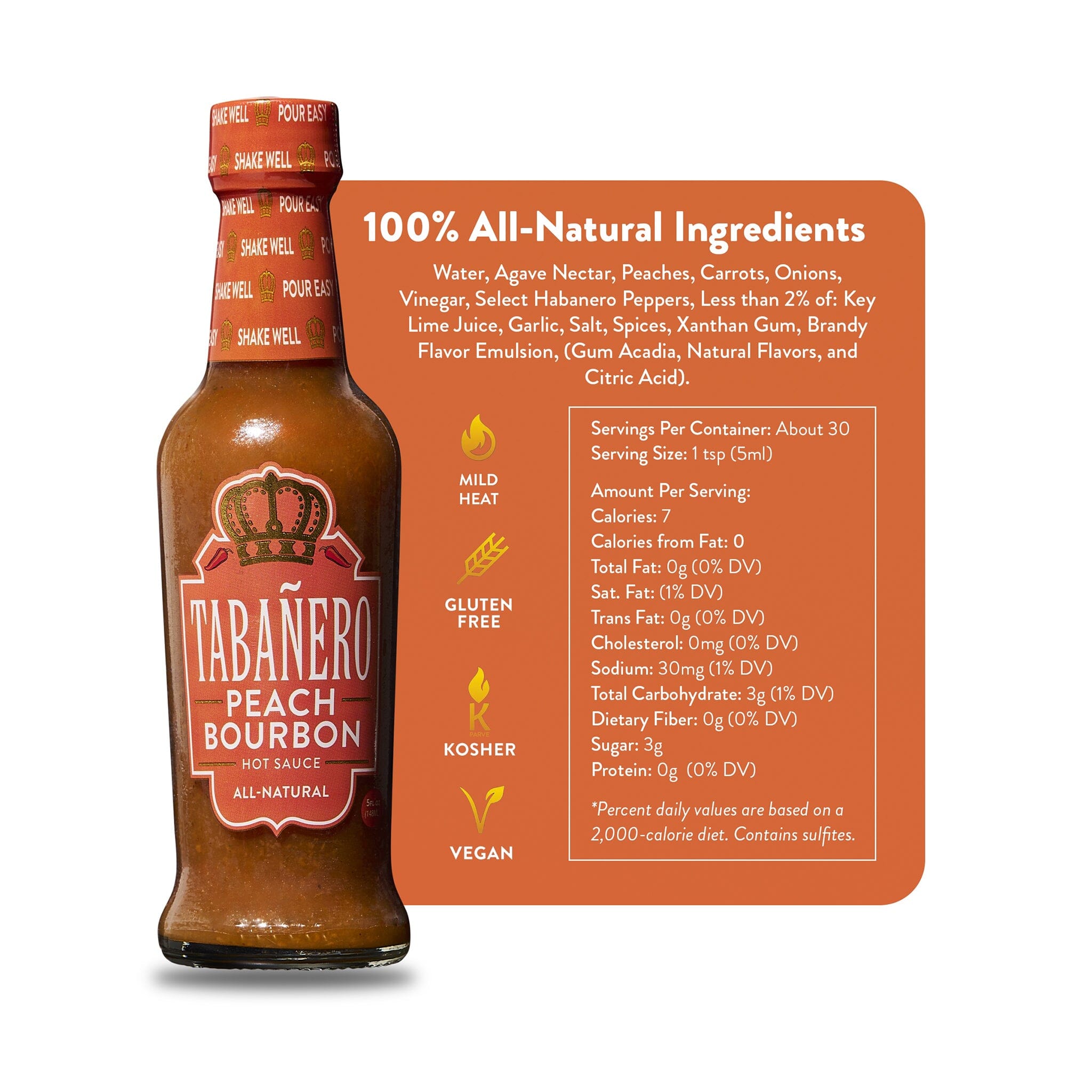 Peach Bourbon (5 oz.) - Tabanero