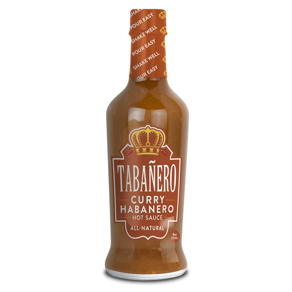 Curry Habanero Hot Sauce (8 oz.) - Tabañero