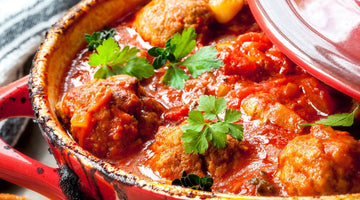 Chicken Meatballs with Spicy Pomodoro