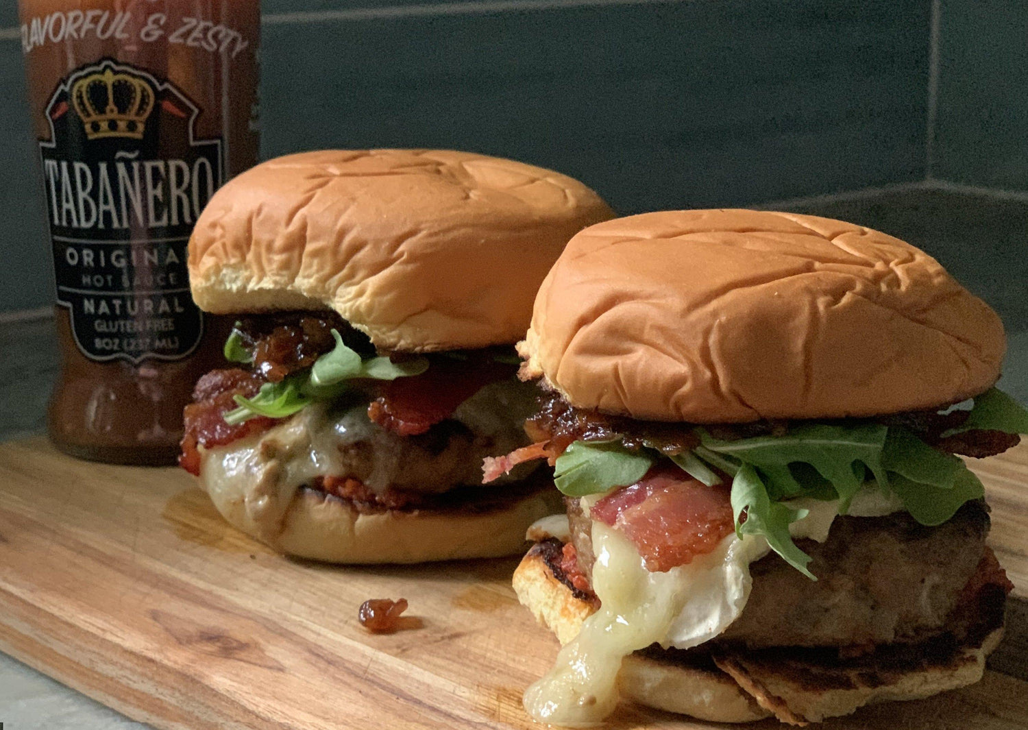 Tabañero Bacon Brie Turkey Burgers