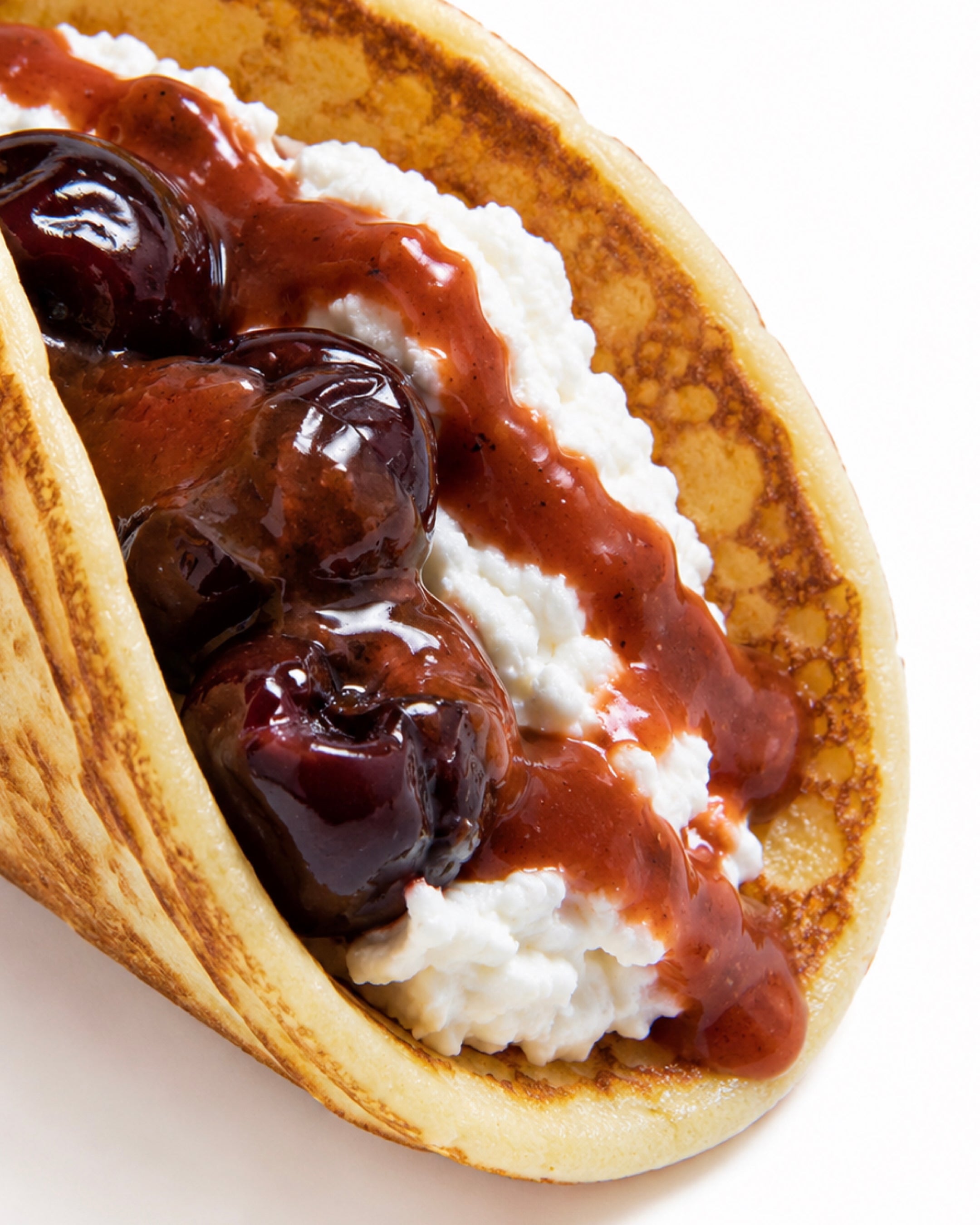 Tabañero Black Cherry Ricotta Pancakes