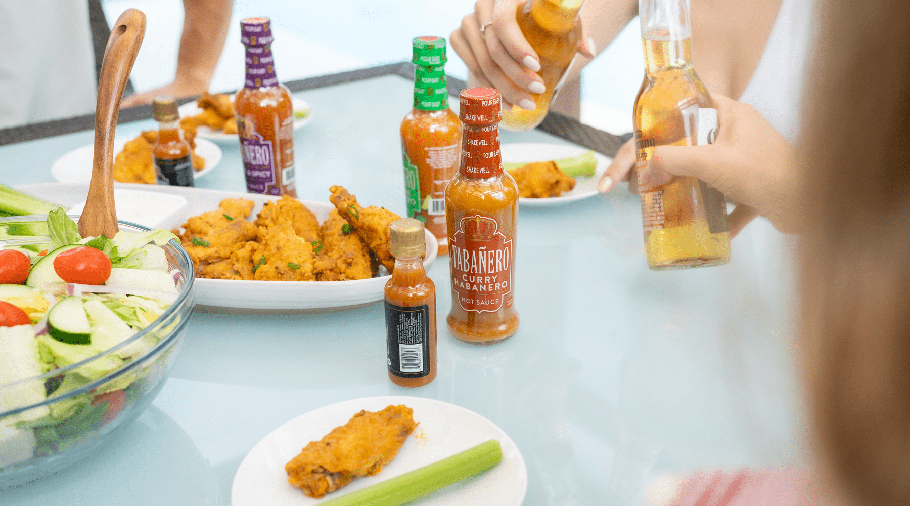 Tabañero Curry Habanero Chicken Wings