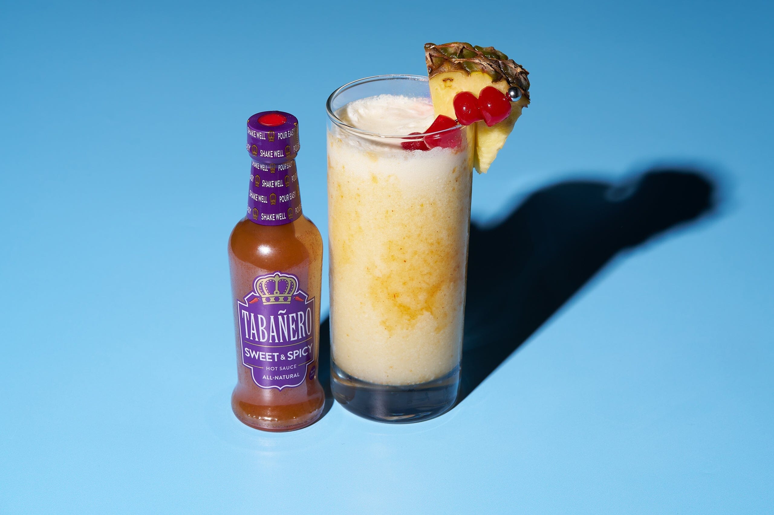 Spicy Piña Colada Gets a Kick with Tabañero’s Sweet & Spicy Hot Sauce