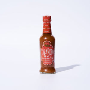 Tabañero Peach Bourbon Kosher Gluten-Free Vegan All-Natural Hot Sauce