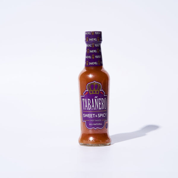 Tabañero Authentic Sweet and Spicy Kosher Gluten-Free Vegan All-Natural Hot Sauce