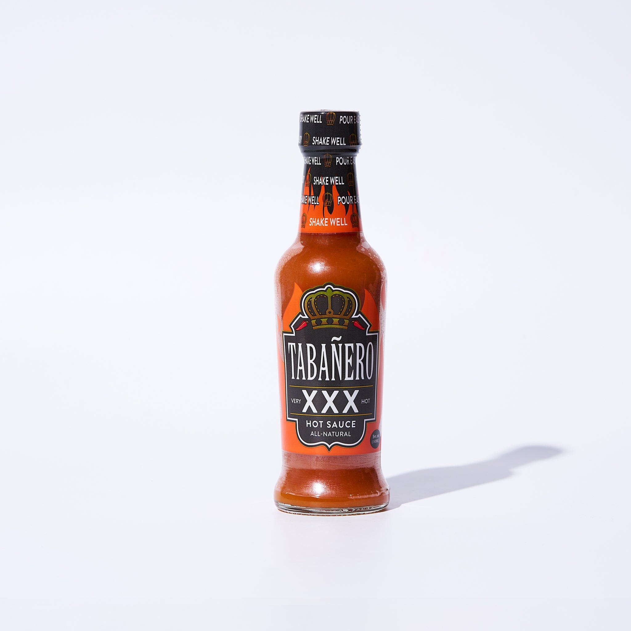 Tabañero XXX Very Hot Kosher Gluten-Free Vegan All-Natural Hot Sauce Mini