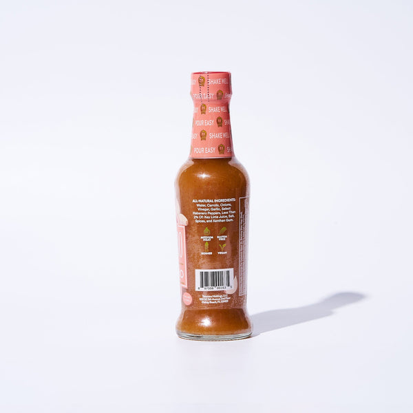 Tabañero Garlic Habanero Kosher Gluten-Free Vegan All-Natural Hot Sauce