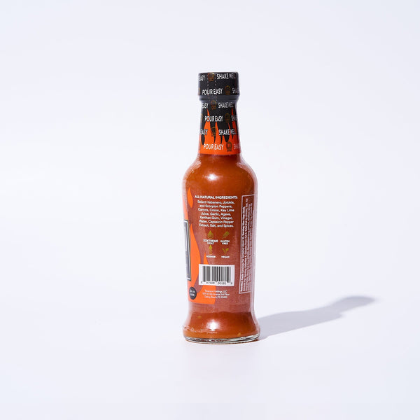 Tabañero XXX Very Hot Kosher Gluten-Free Vegan All-Natural Hot Sauce Mini