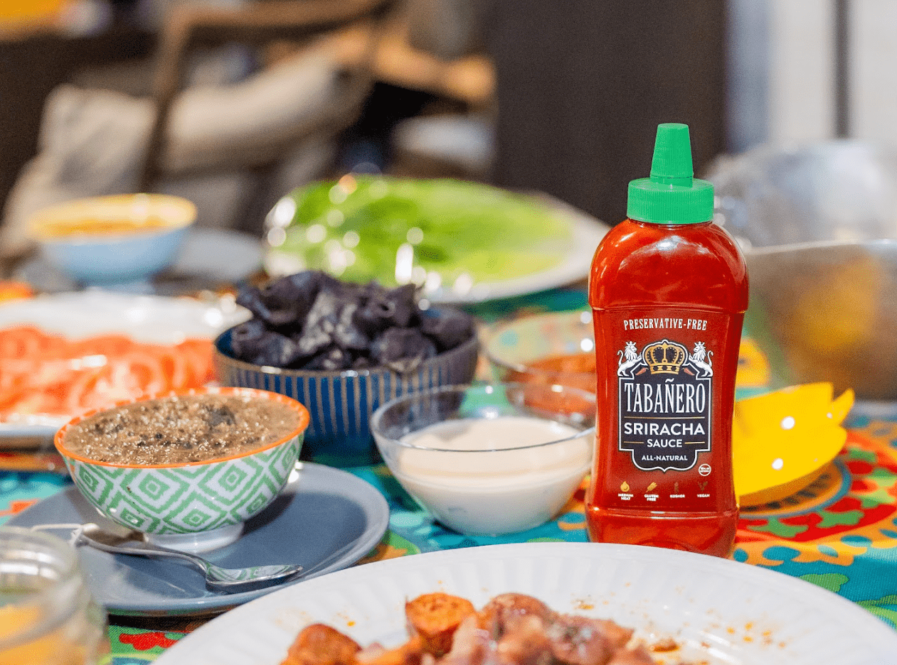 Tabañero Sriracha Kosher Gluten-Free Vegan All-Natural Hot Sauce
