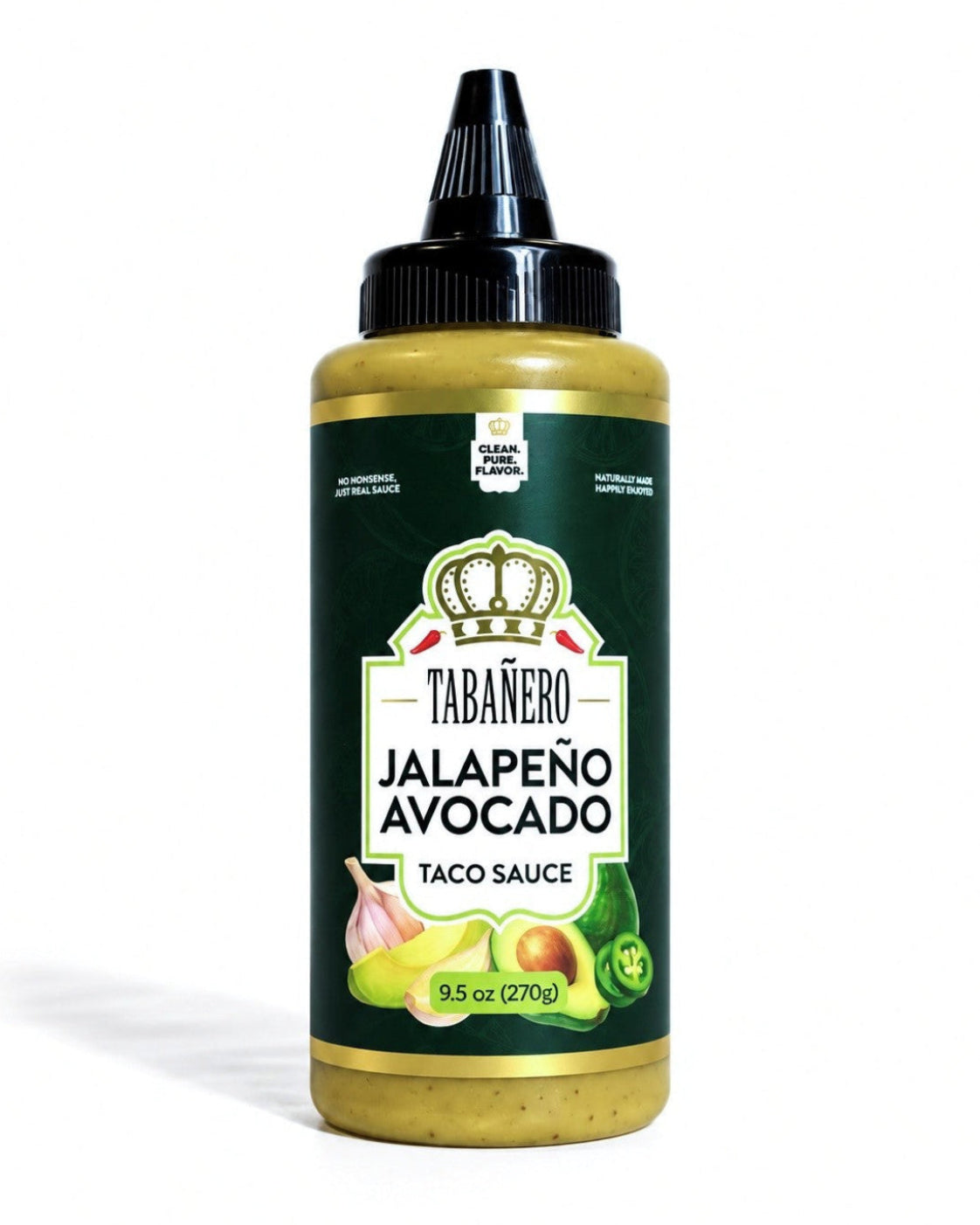 Jalapeño Avocado Taco Sauce (9.5 oz.)