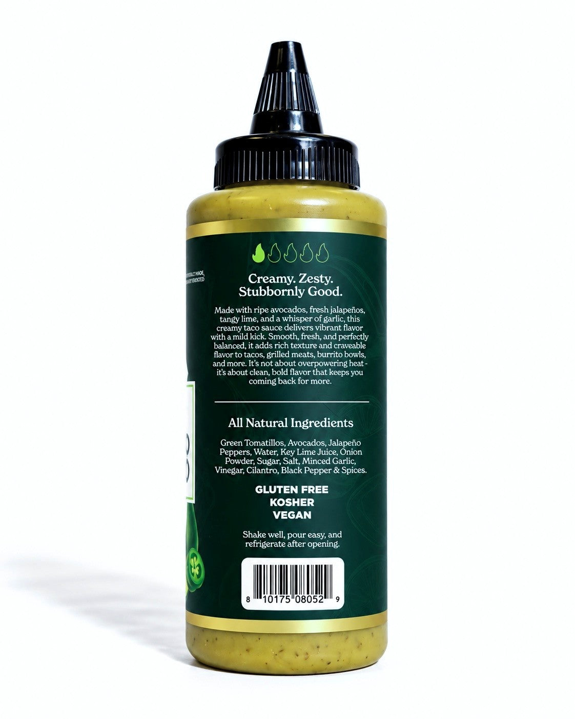 Jalapeño Avocado Taco Sauce (9.5 oz.)
