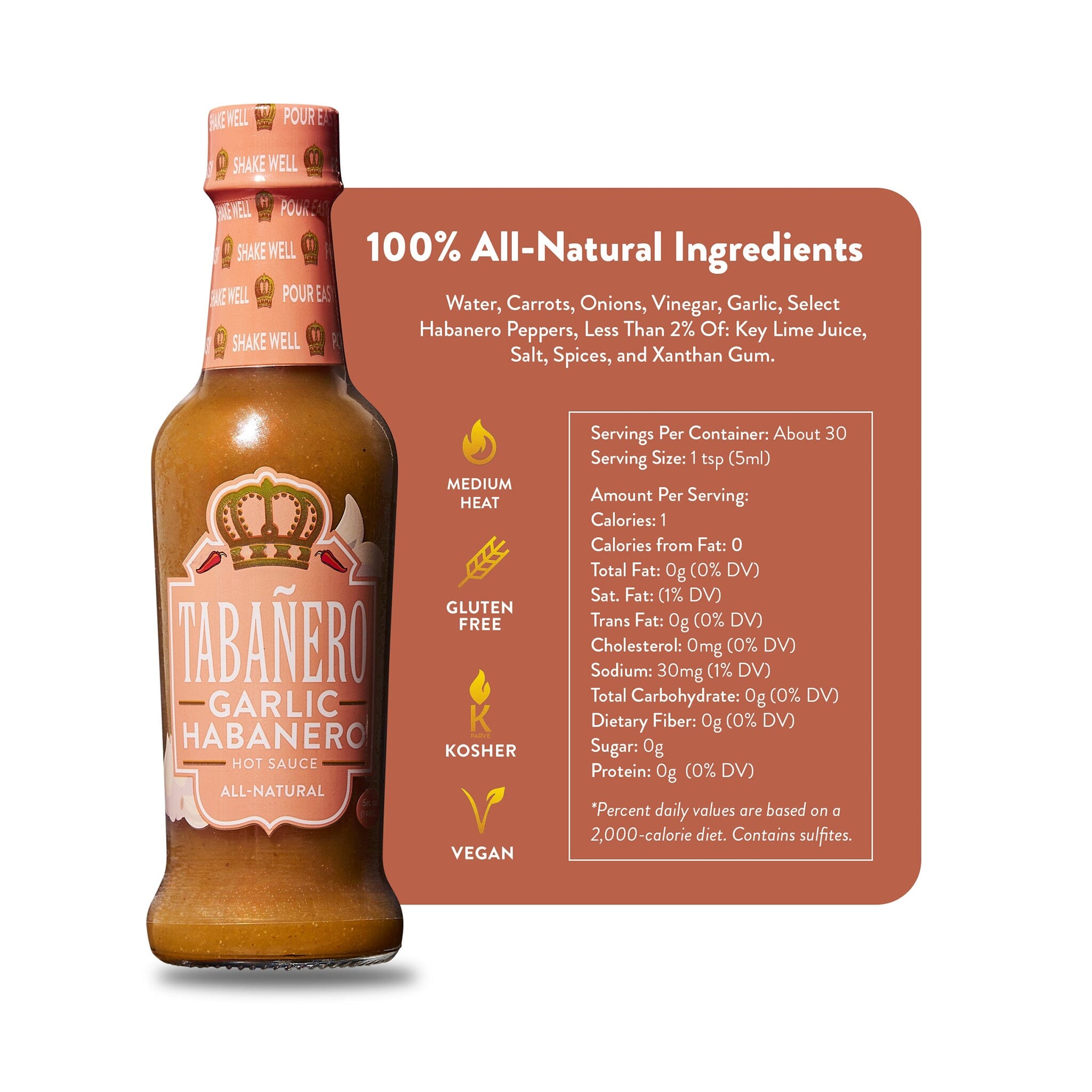 Garlic Habanero (5 oz.) - Tabanero