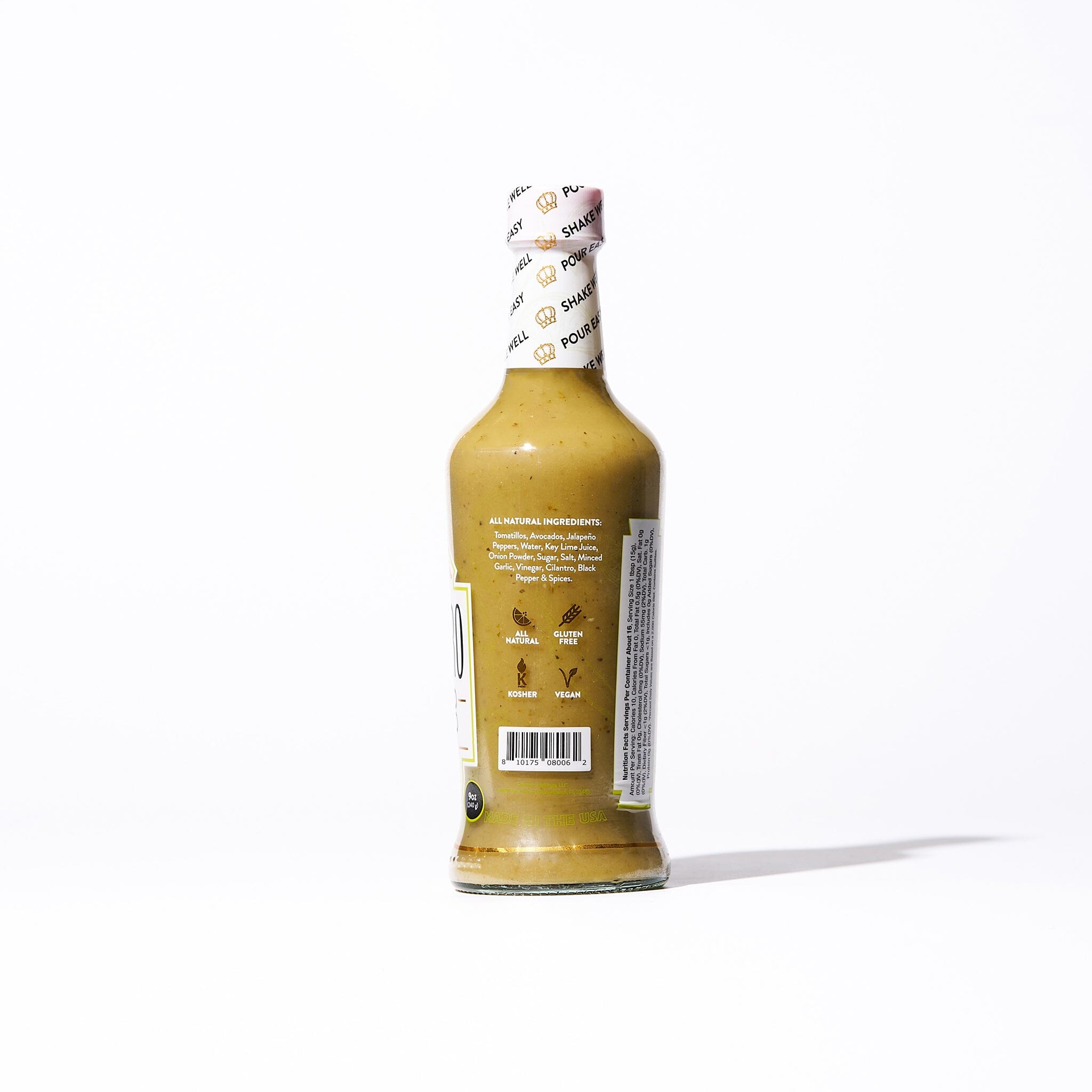 Tabañero Jalapeño Avocado Taco Sauce - Tabanero