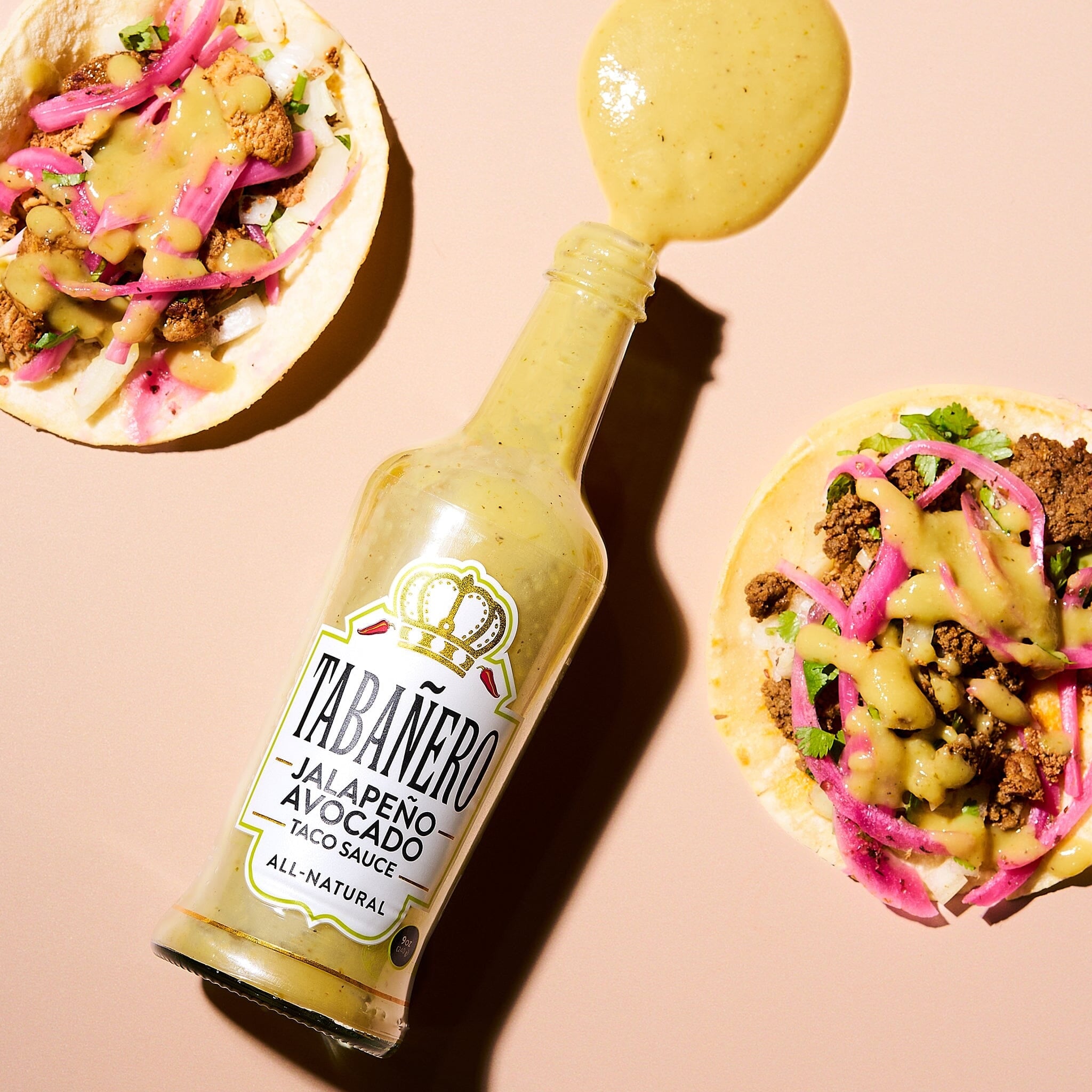 Tabañero Jalapeño Avocado Taco Sauce - Tabanero
