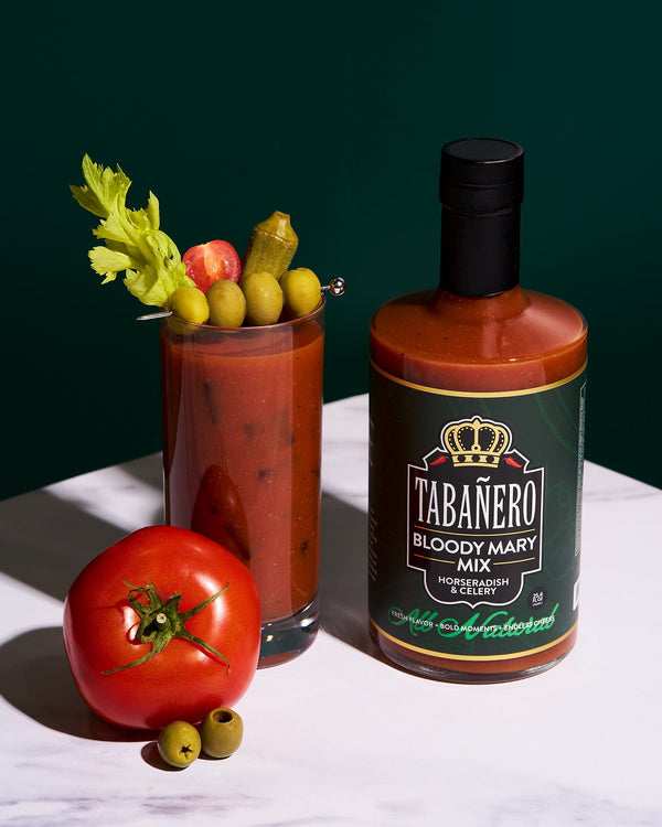 Tabañero Bloody Mary Mix Horseradish and Celery Kosher Gluten-Free All-Natural