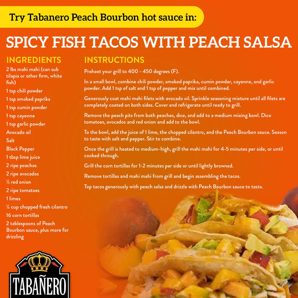 Peach Bourbon (5 oz.) - Tabanero