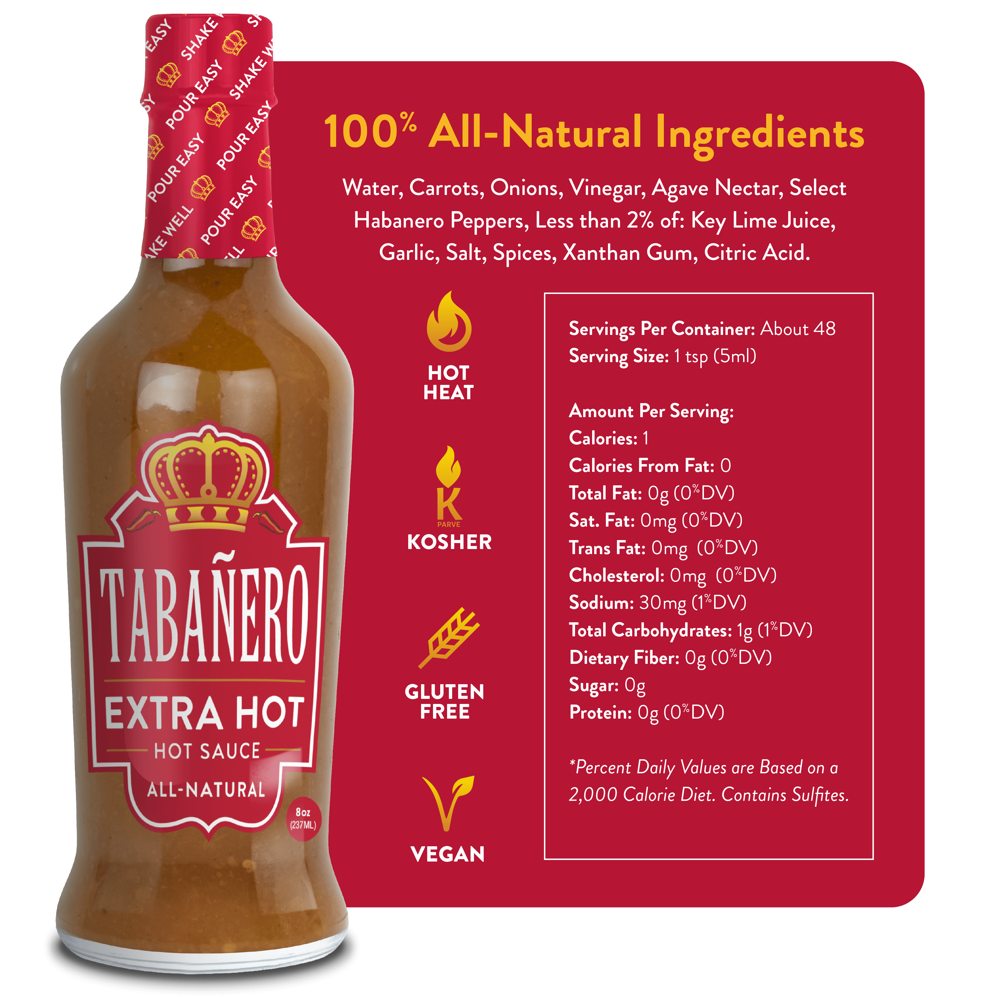 Extra-Hot (8 oz.) - Tabanero